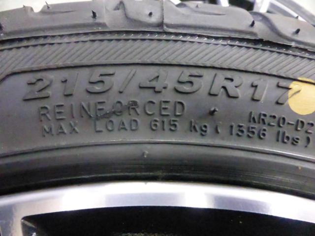 トヨタ純正(TOYOTA)  86 後期純正ホイール  + KENDA(ケンダ) KR20