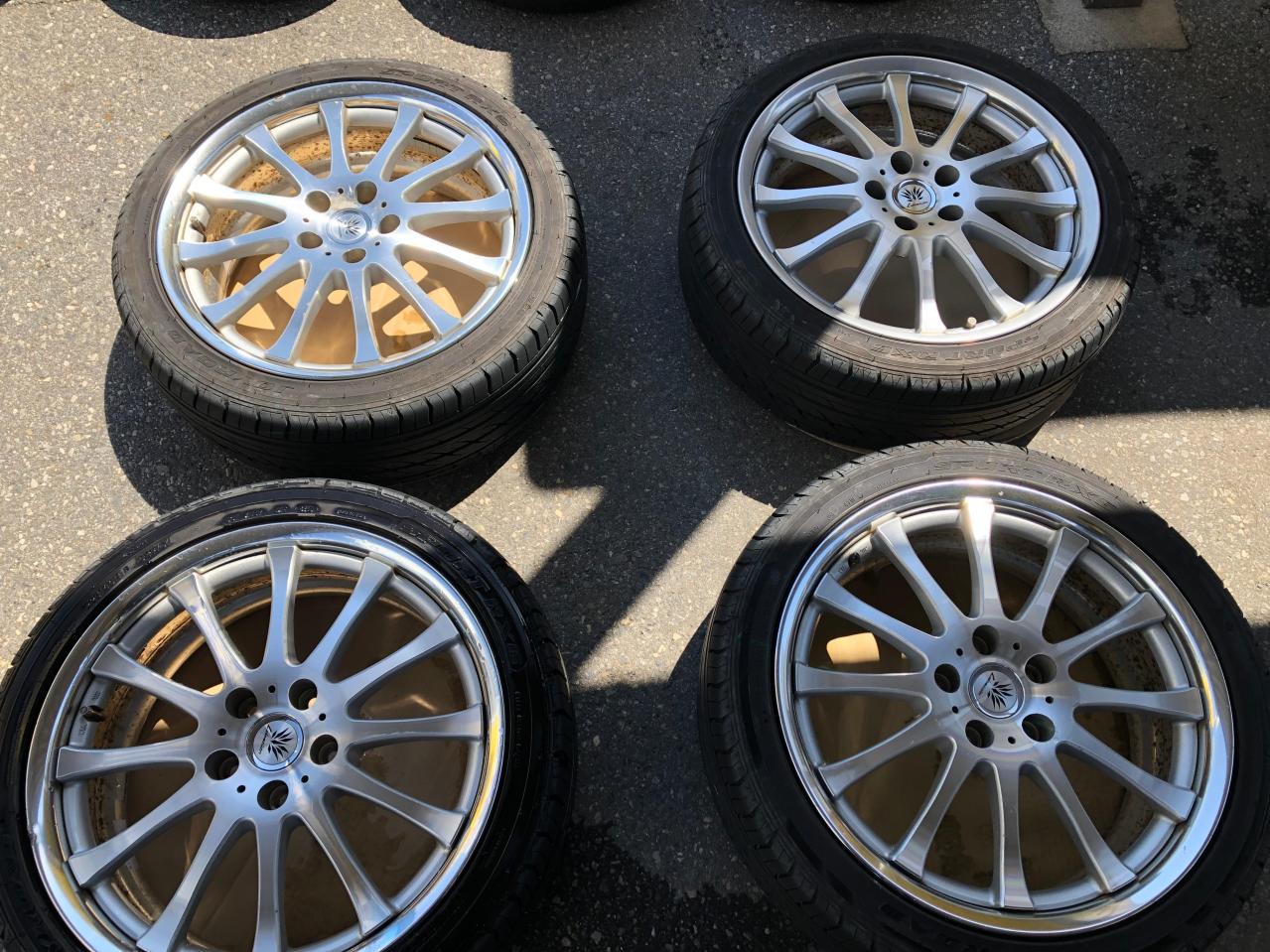 【値下げ!】Lehrmeister(ﾚｱﾏｲｽﾀｰ) 12本スポーク + JOY ROAD SPORT RX6 4本セット | カー用品 ...