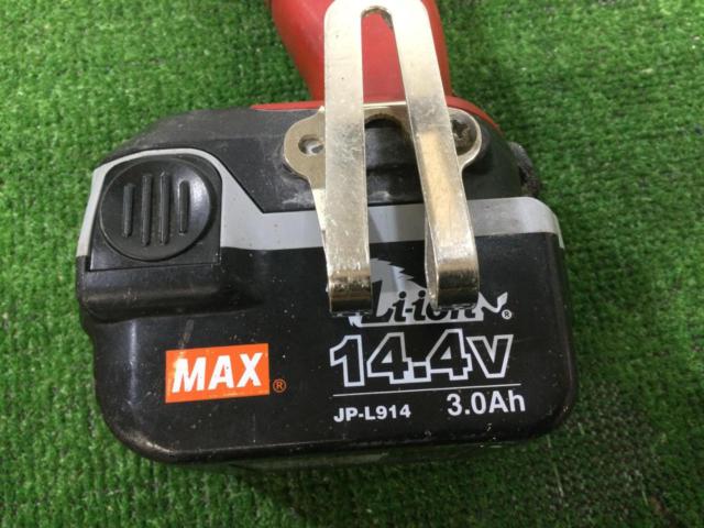 【値下げしました】MAX(マックス) [PJ-1D143] 14.4V 充電式ブラシレスインパクトドライバ (レッド) 1セット