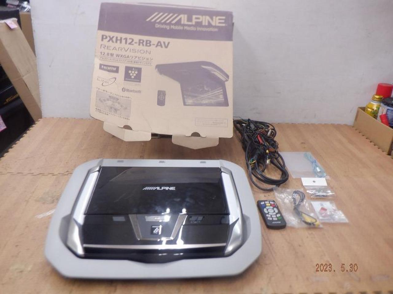 ALPINE 手渡す PXH12-RB-AV