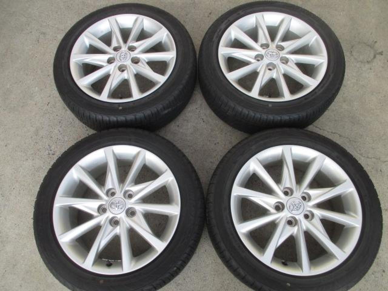 トヨタ純正(TOYOTA) プリウスα前期純正ホイール + DUNLOP(ダンロップ 