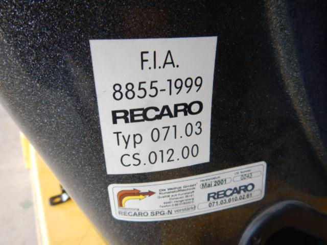 RX2305-1020 RECARO SPG-N SCHWARZ
