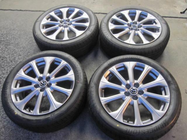 マツダ純正(MAZDA) CX-60 純正アルミホイール + BRIDGESTONE 
