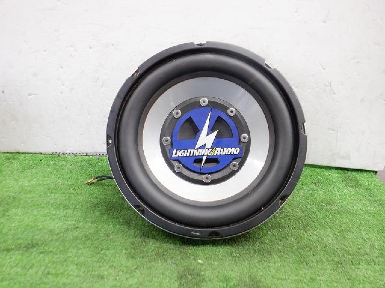 ★値下げしました LIGHTING AUDIO(ライトニングオーディオ) S3.12.4 サブウーハー カー用品 スピーカー サブウーハースピーカーの通販 アップガレージ 中古カー