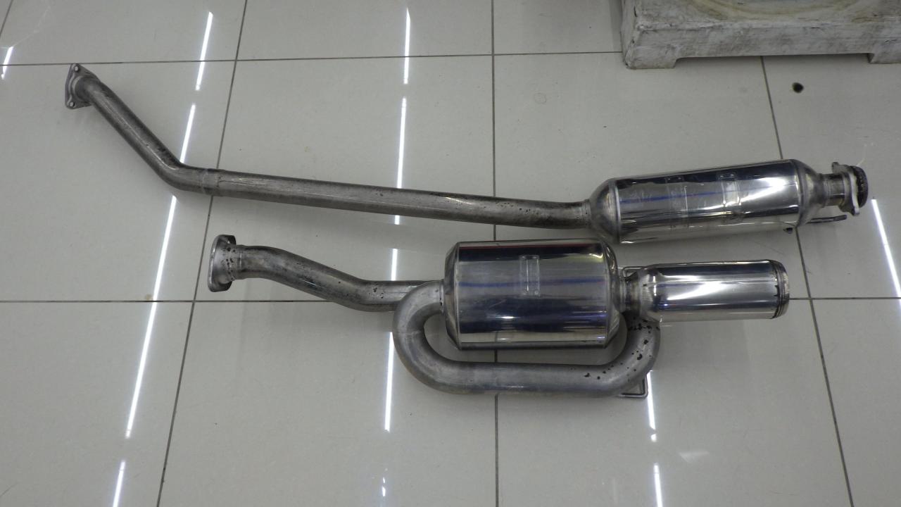 DC5インテグラタイプR！オリジナル中間ストレートマフラー！ （EVO  