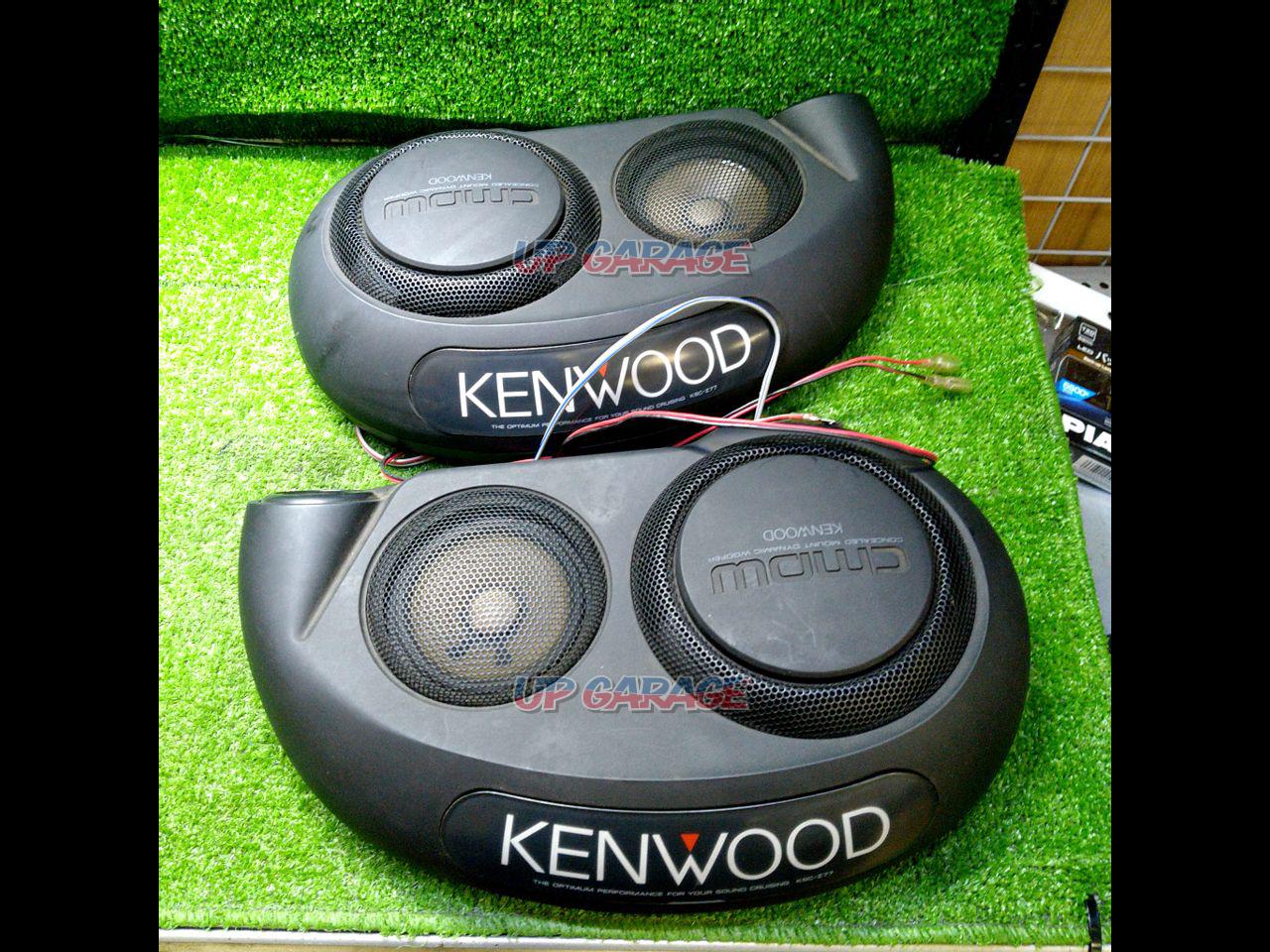 KENWOOD 置き型イルミ3WAYスピーカー 旧車 うさんくさい