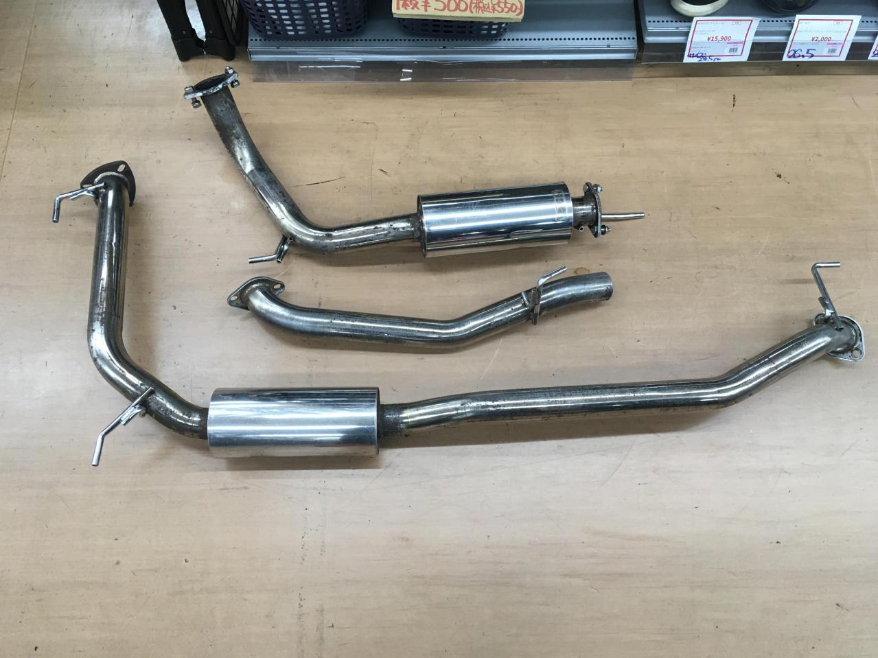 J’s Racing R304 SUS EXHAUST SYSTEM FN2 シビックタイプRユーロ カー用品 吸気・排気系 マフラーを