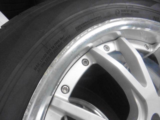 (店内)WORK(ワーク) GNOSIS(グノーシス) GS4 マットシルバー + YOKOHAMA(ヨコハマ) BluEarth AVID GT