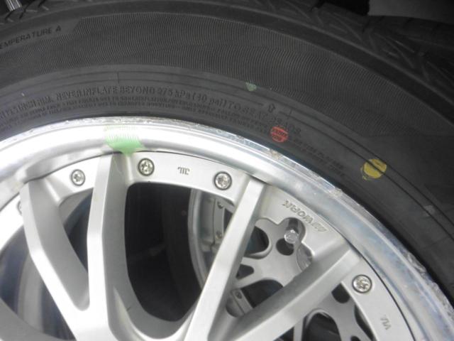 (店内)WORK(ワーク) GNOSIS(グノーシス) GS4 マットシルバー + YOKOHAMA(ヨコハマ) BluEarth AVID GT