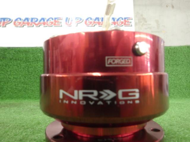 NRG クイックリリースボス レッド | カー用品 インテリア ステアリング 