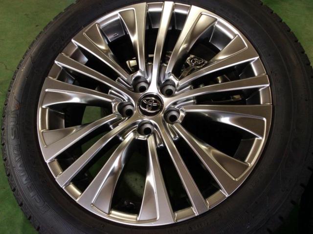 トヨタ純正(TOYOTA) 80系ハリアー Zグレード純正ホイール + GOODYEAR 