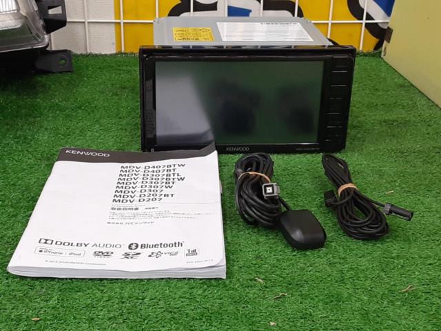 値下げ】KENWOOD(ケンウッド) ［MDV-D407BTW］7型ワイド(200mm 