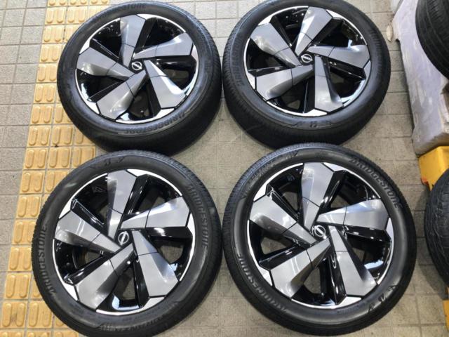 NISSAN E13ノートオーラ 純正ホイール + BRIDGESTONE TURANZA T005 
