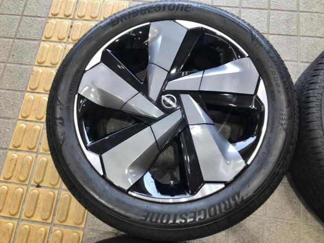 NISSAN E13ノートオーラ 純正ホイール + BRIDGESTONE TURANZA T005 