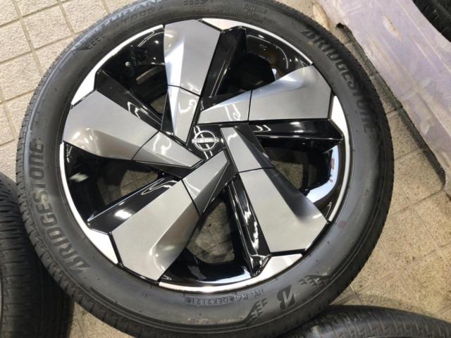 NISSAN E13ノートオーラ 純正ホイール + BRIDGESTONE TURANZA T005 