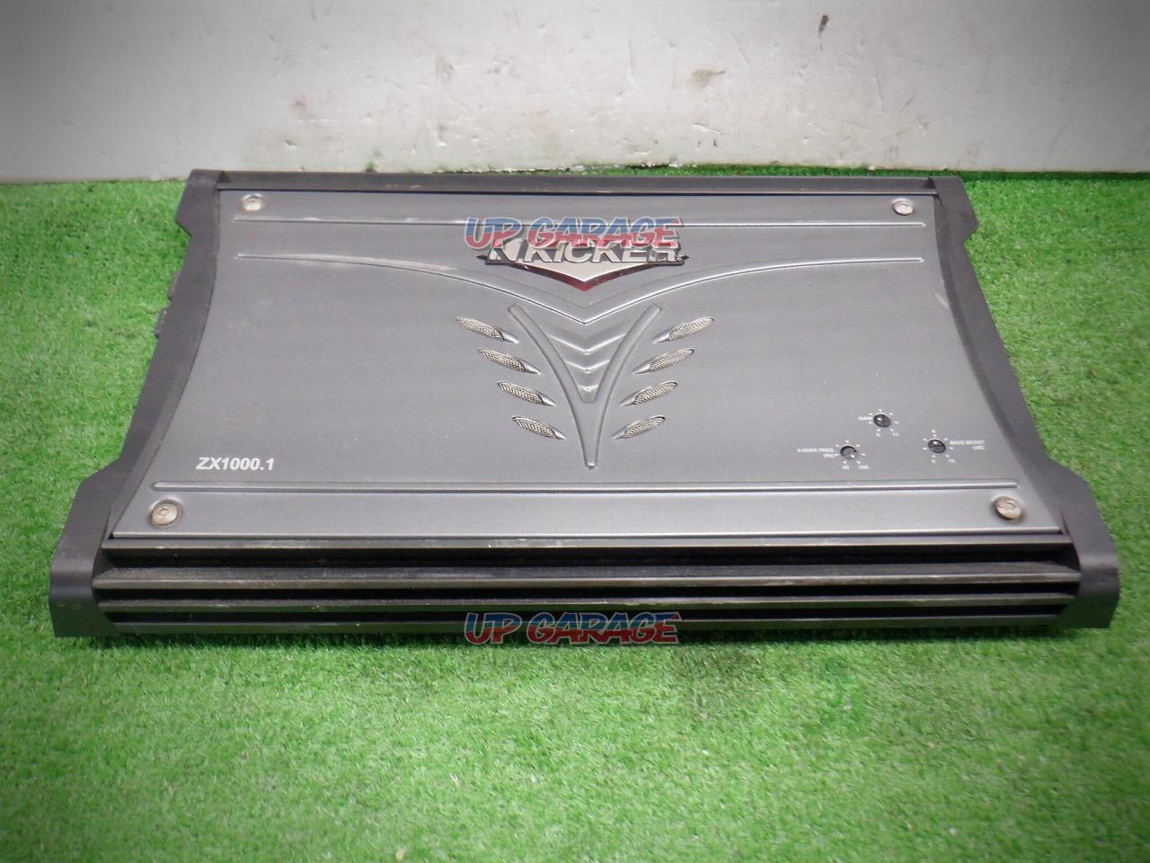 KICKER(キッカー) ZX1000.1 モノラルアンプ カー用品 アンプを通販で購入する 中古カー＆バイク用品の販売ならアップガレージ