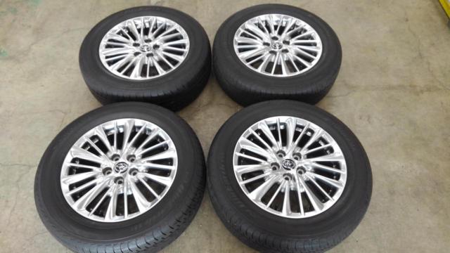 トヨタ(TOYOTA) アルファード30系後期純正ホイール + YOKOHAMA 