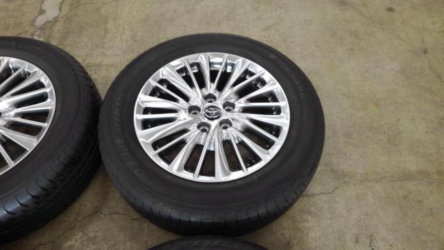 トヨタ(TOYOTA) アルファード30系後期純正ホイール + YOKOHAMA 