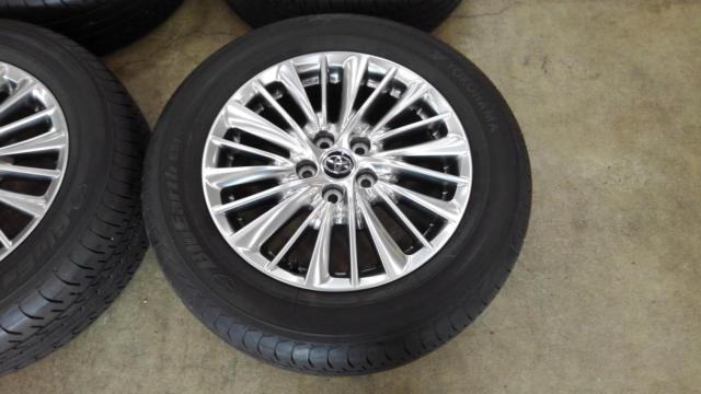 トヨタ(TOYOTA) アルファード30系後期純正ホイール + YOKOHAMA 
