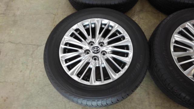 トヨタ(TOYOTA) アルファード30系後期純正ホイール + YOKOHAMA 