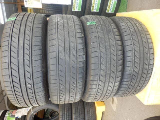 YOKOHAMA(ヨコハマ) AVS(エーブイエス) MODEL T5 シャインシルバー + GOODYEAR(グッドイヤー) EAGLE LS EXE