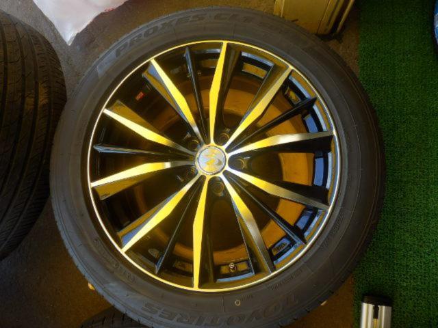 【取置中 マツモト様 担:中】weds(ウェッズ) LEONIS(レオニス) VX (5HOLE)  + TOYO(トーヨー) PROXES CL1 SUV