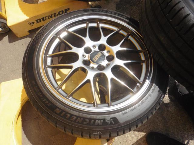 (店内)BBS(ビービーエス)  RG-R RG796 メッシュホイール + MICHELIN(ミシュラン)pilot sport5