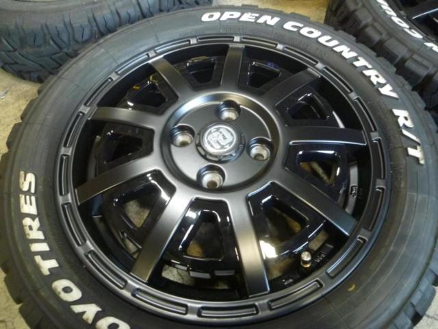 RIVAI OFFROAD Plastic Bomb  + TOYO(トーヨー) OPEN COUNTRY R/T 4本セット ☆ホワイトレター