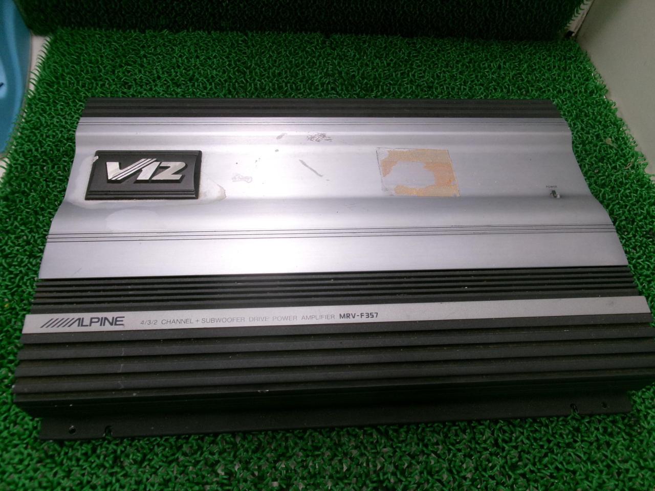 ALPINE MRV-F357 | カー用品 アンプを通販で購入する | 中古カー＆バイク用品の販売ならアップガレージ