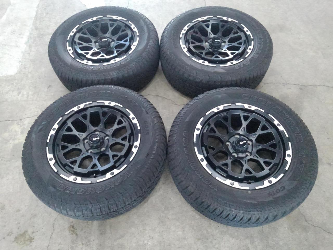 ☆値下げ大特価♪☆4×4 Engineering Air/g Rocks+YOKOHAMA GEOLANDAR A 