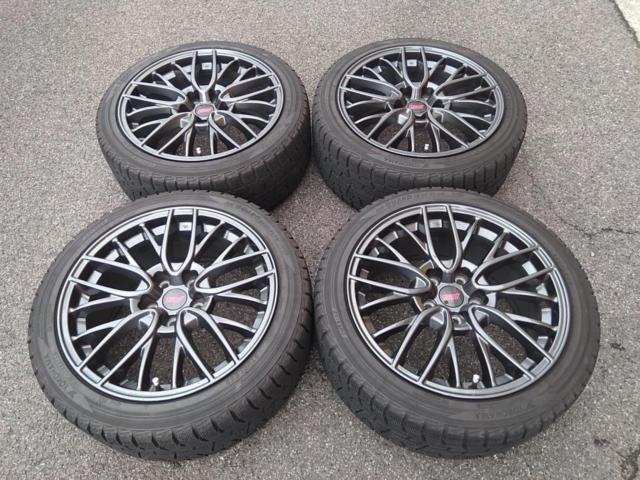 ☆値下げしました!!☆SUBARU WRX STI VAB後期純正ホイール +YOKOHAMA 