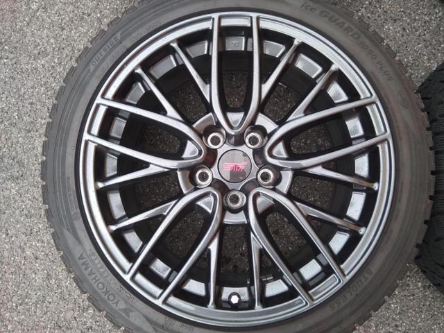 ☆値下げしました!!☆SUBARU WRX STI VAB後期純正ホイール +YOKOHAMA 
