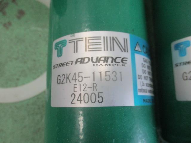 ノート/E12】 TEIN STREET ADVANCE DAMPER ネジ式車高調 | カー用品 足 