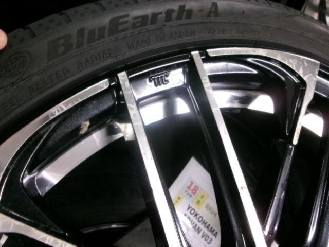 (店内)weds(ウェッズ) LEONIS(レオニス) SK  + YOKOHAMA(ヨコハマ) BluEarth-A