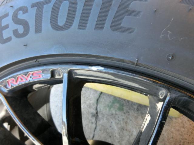(店内)RAYS(レイズ) HOMURA(ホムラ) 2×7  + BRIDGESTONE(ブリヂストン) 【BRIDGESTONE】ALENZA 001