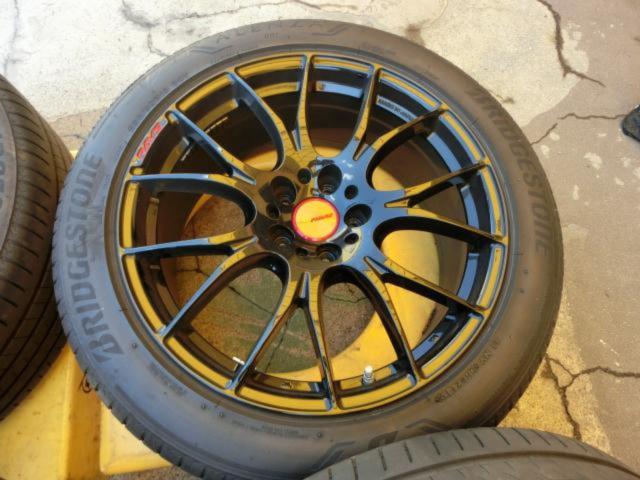 (店内)RAYS(レイズ) HOMURA(ホムラ) 2×7  + BRIDGESTONE(ブリヂストン) 【BRIDGESTONE】ALENZA 001