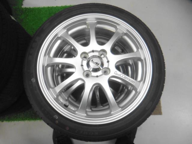 【倉庫】Lehrmeister(レアマイスター)  LM SPORT (4HOLE)  + KENDA(ケンダ) KR23A 4本セット