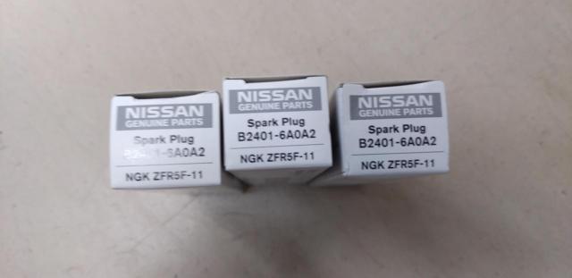 【日産純正】[B2401-6A0A2] スパークプラグ 3本 | 未使用 | アップガレージ 津店 | カー用品 その他(カスタム ...