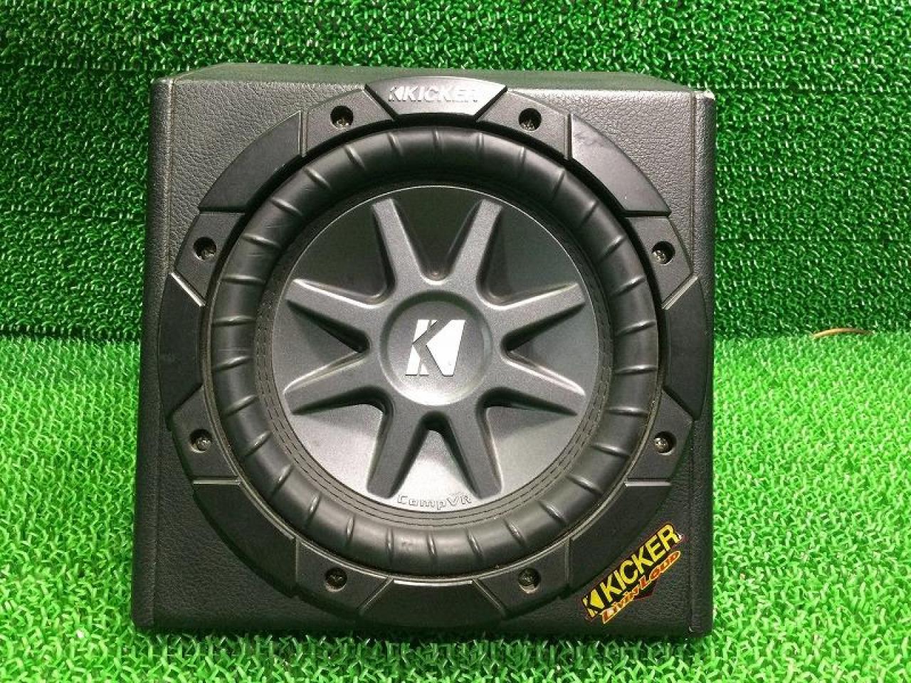 【KICKER】comp VR 8インチ BOX付き サブウーハー | 中古品 | アップガレージ 群馬館林店 | カー用品 スピーカー サブ ...