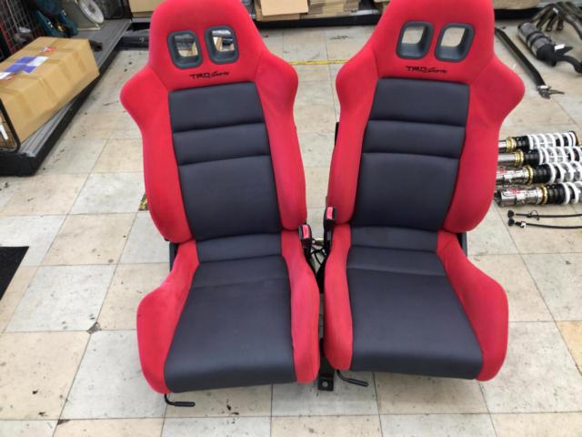 TRD スポーツセミバケットシート | カー用品 シート リクライニング 