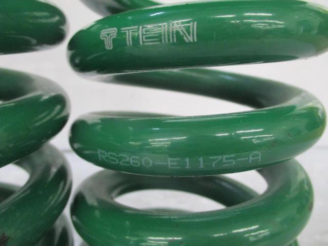 TEIN(テイン) 直巻きスプリング RS260-E1175-A ID65Φ自由長175mm レート26kg