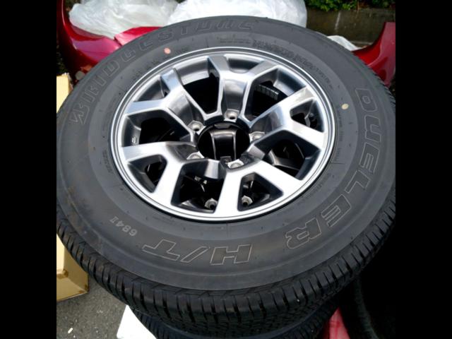 SUZUKI ジムニーシエラ/JB74純正タイヤホイール + BRIDGESTONE DUELER 