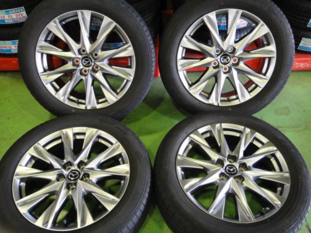 MAZDA CX-8 Lパッケージ純正ホイール + TOYO PROXES R46 | やや傷や 