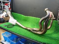 値下げしました!Z1000(2003年)より取外し AKRAPOVIC(アクラポビッチ) レーシングライン ステンレス フルエキゾースト カーボンサイレンサー *レース用