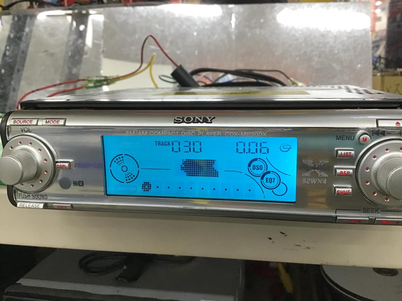 SONY】CDX-MP200X | カー用品 ヘッドユニット CDチューナーを通販で 