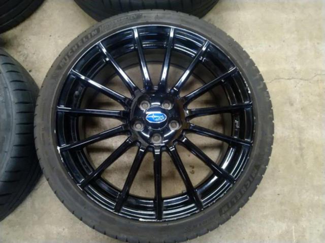 ☆値下げしました☆SUBARU BRZ/ZC6 STI 純正ホイール + MICHELIN PILOT 