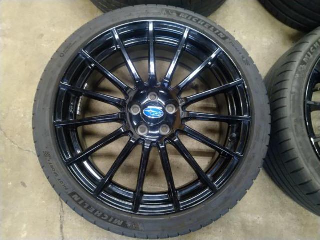 ☆値下げしました☆SUBARU BRZ/ZC6 STI 純正ホイール + MICHELIN PILOT 