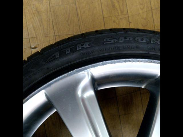 トヨタ純正 200系 クラウンアスリート 前期純正ホイール | 傷や汚れ 