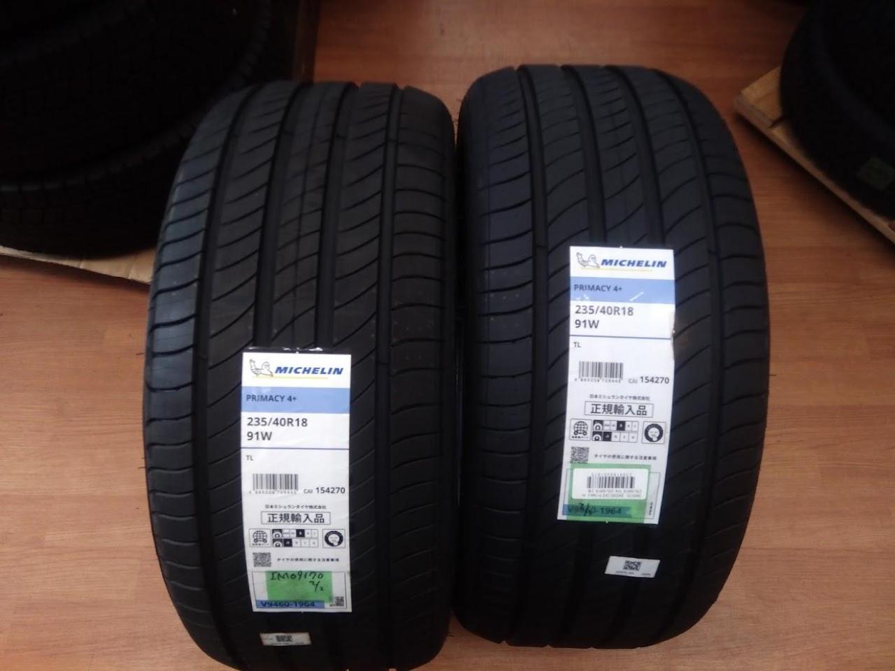 【MICHELIN】Primacy 4+ 235/40R18 91W | カー用品 タイヤ 18インチタイヤの通販 | アップガレージ 中古 ...