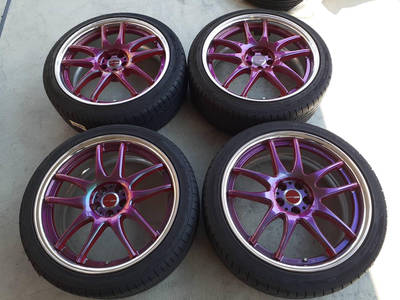 WORK EMOTION CR2P + GOODYEAR EAGLE LS EXE (3本) / TOYO PROXES SPORT (1本